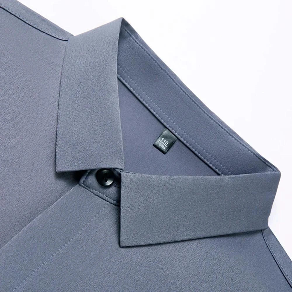 Camisa Masculina Urbano em Algodão e Poliéster Manga Longa